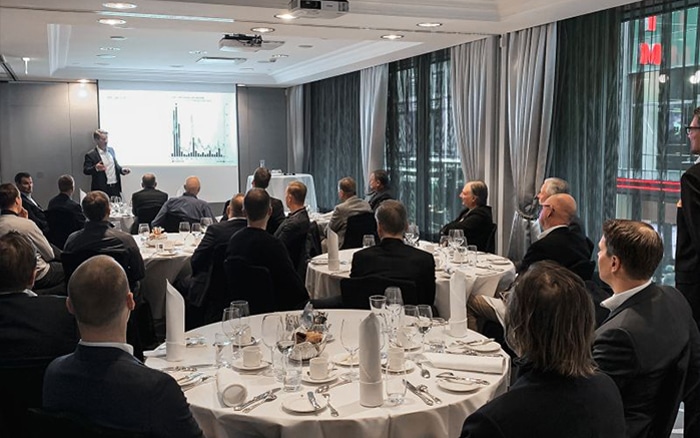 Our Finnish JOOL office hosted a business lunch focused on Nordic High Yield Bonds